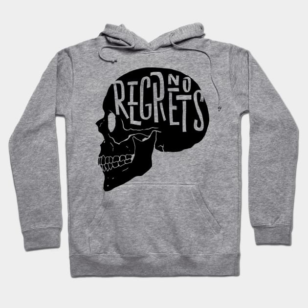 No Regrets! Hoodie by Krobilad